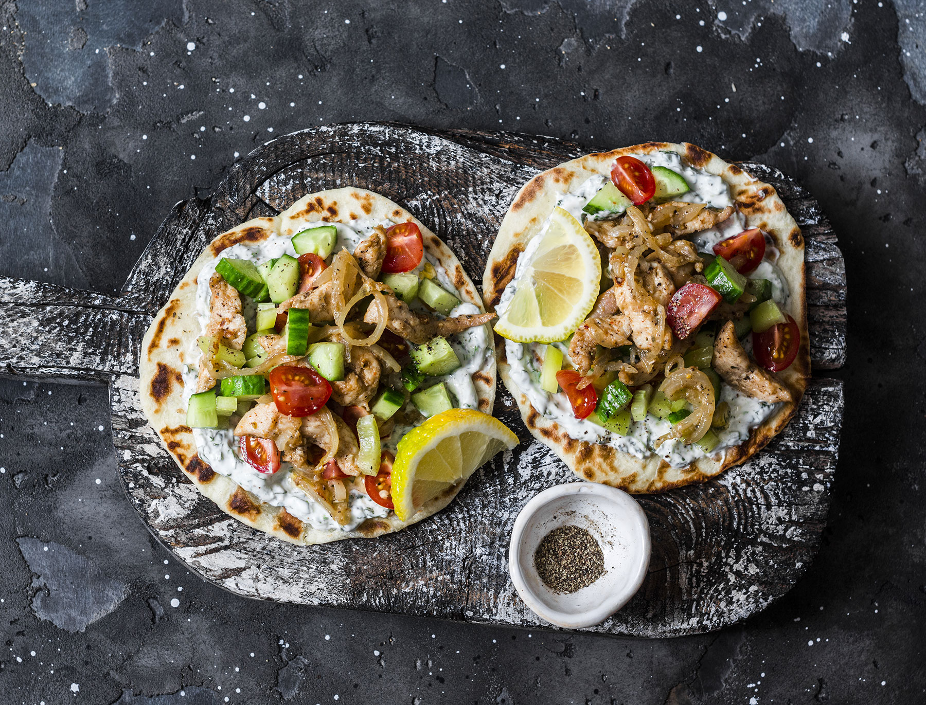 Chicken Shawarma with Vegetables Peak Performance Fitness